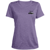 LST360 Ladies' Heather Scoop Neck Performance Tee
