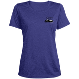 LST360 Ladies' Heather Scoop Neck Performance Tee