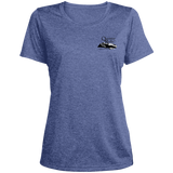 LST360 Ladies' Heather Scoop Neck Performance Tee