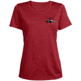 LST360 Ladies' Heather Scoop Neck Performance Tee
