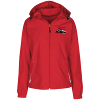 LST76 Ladies' Jersey-Lined Hooded Windbreaker