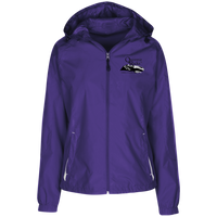 LST76 Ladies' Jersey-Lined Hooded Windbreaker