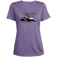 LST360 Ladies' Heather Scoop Neck Performance Tee
