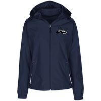 LST76 Ladies' Jersey-Lined Hooded Windbreaker