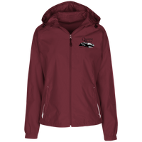 LST76 Ladies' Jersey-Lined Hooded Windbreaker