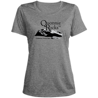 LST360 Ladies' Heather Scoop Neck Performance Tee