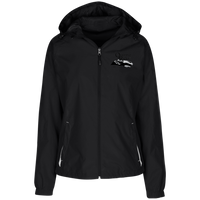 LST76 Ladies' Jersey-Lined Hooded Windbreaker