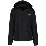 LST76 Ladies' Jersey-Lined Hooded Windbreaker